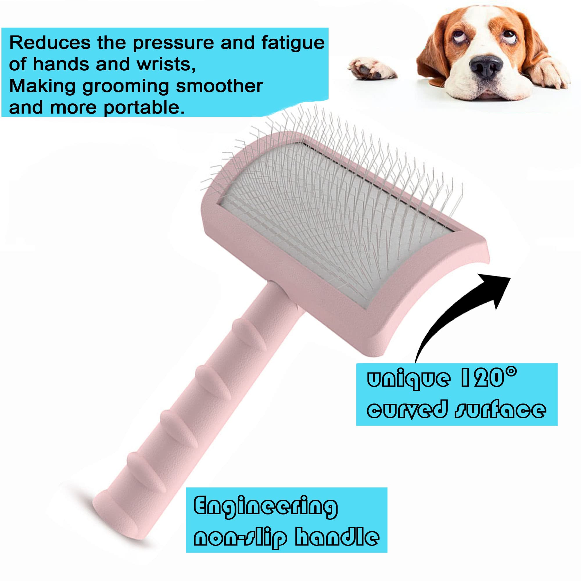 TinyPoint diseño ergonómico facilita sesiones de grooming en casa.