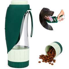 TIOVERY botella-agua-perro-portátil perfecta para paseos al aire libre.