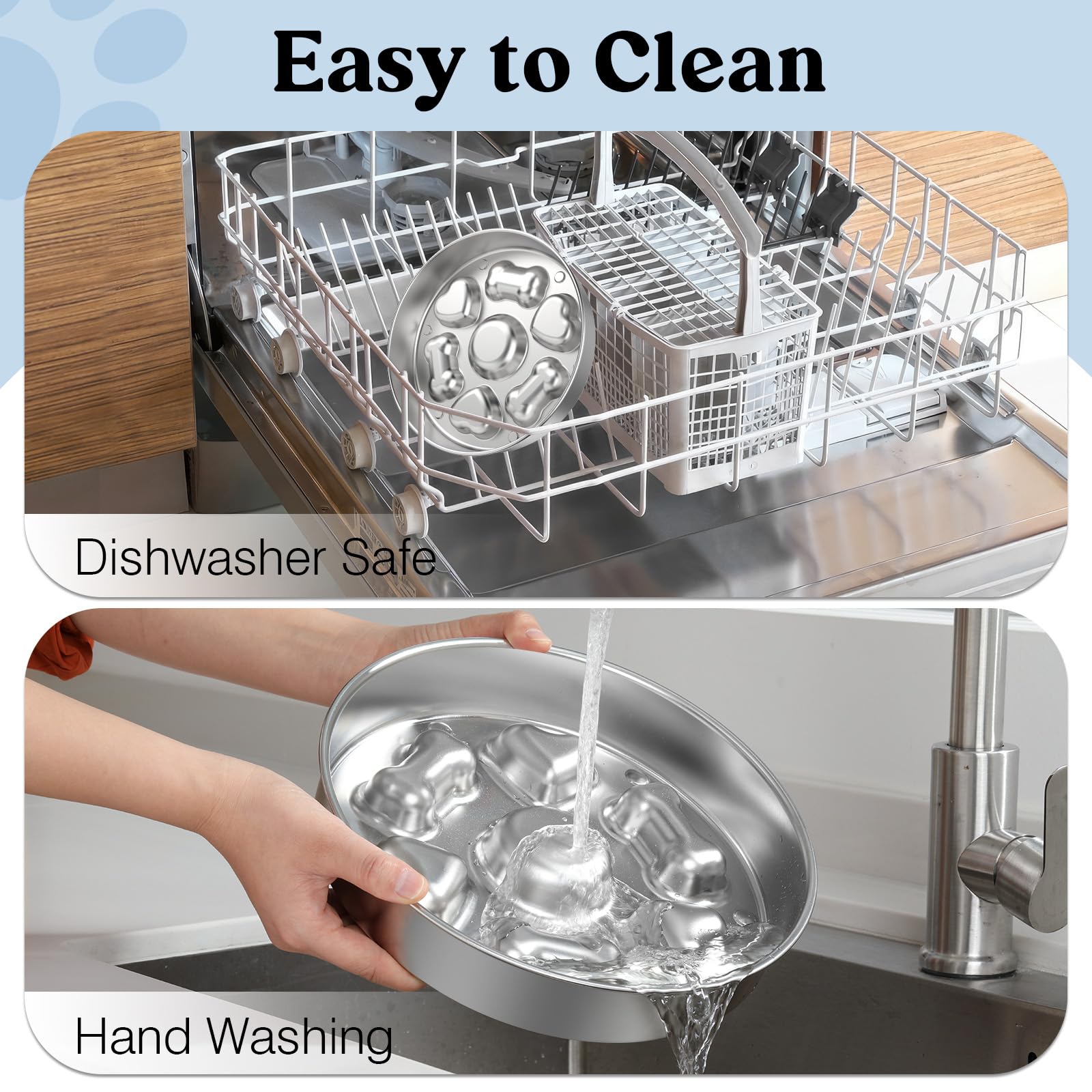 Tivray capacidad de 5 tazas para comidas grandes sin desbordes