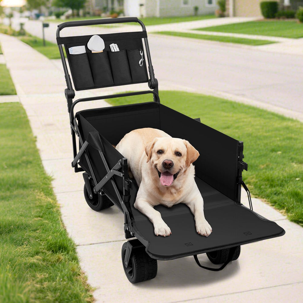 TKYZ coche para perros grandes: plegable y fácil de guardar.