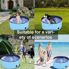 TMbsfatn piscina para mascotas de PVC, duradera y apta para uso diario.