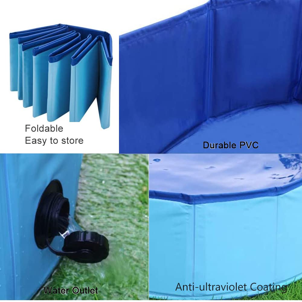 TMbsfatn piscina multifuncional para patio y playa, entretenimiento al aire libre.