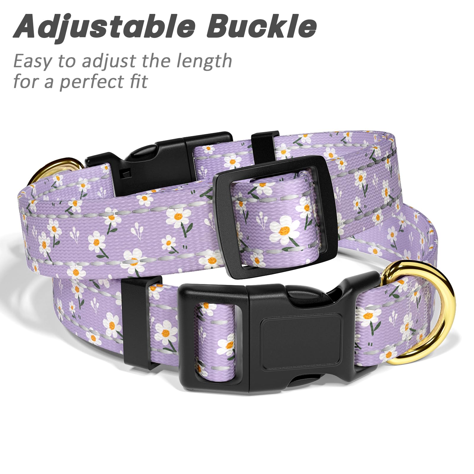 TMOODEL diseño floral cómodo para uso diario de perros