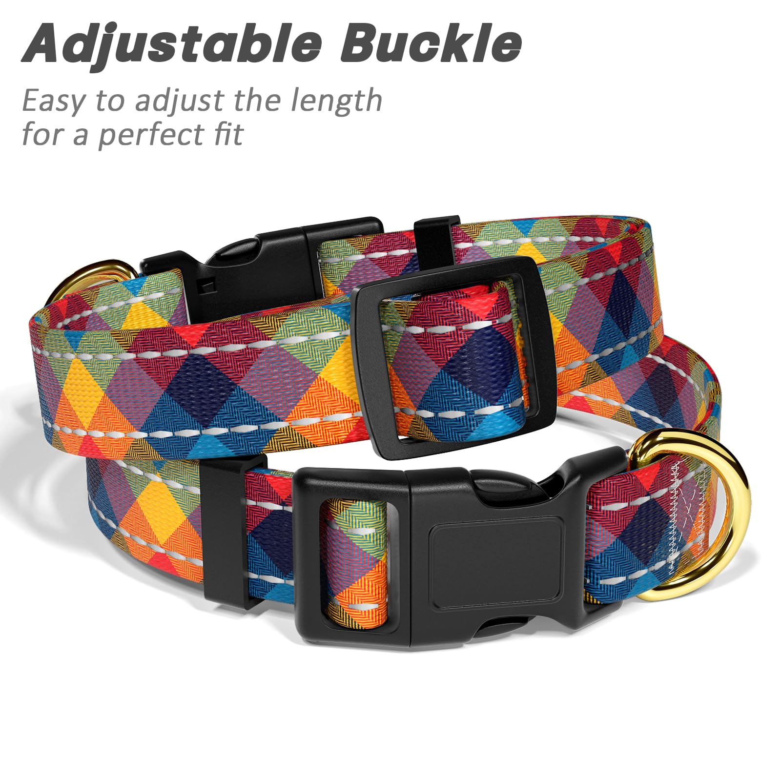 Collar TMOODEL ligero y suave al tacto para perros activos.