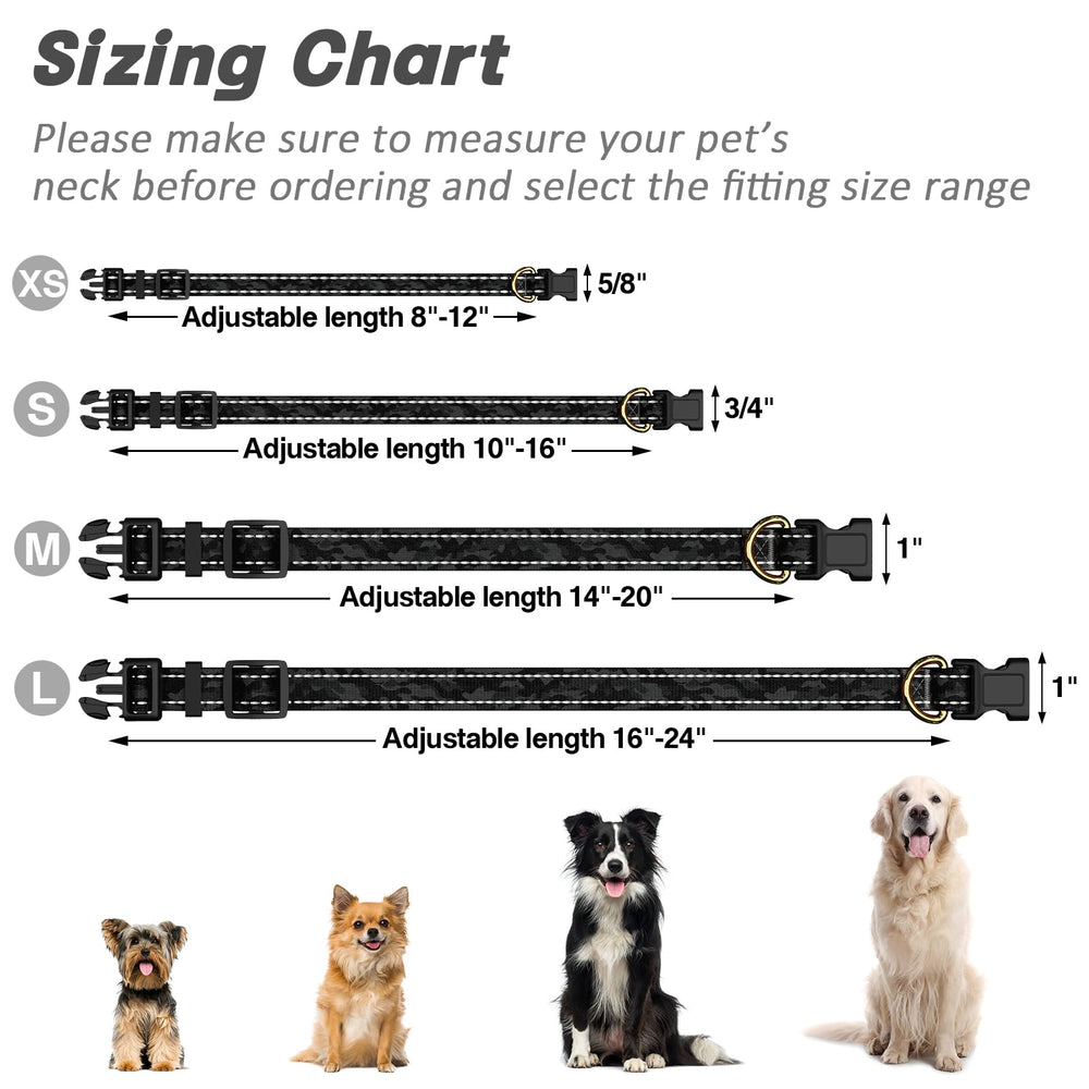 TMOODEL collar ajustable para uso diario, ideal para perros grandes