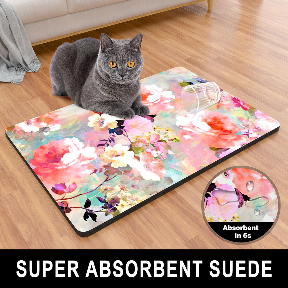 Estera gruesa TMOODEL para mascotas rosa, aporta base estable y protección de suelos.