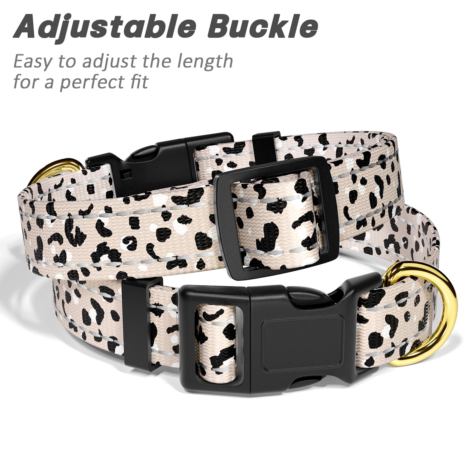 Guía de tallas TMOODEL para ajuste perfecto en perros pequeños, medianos y grandes.