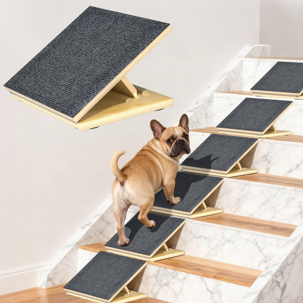 TNELTUEB rampa para perros ajustable, pendiente suave para subir escaleras