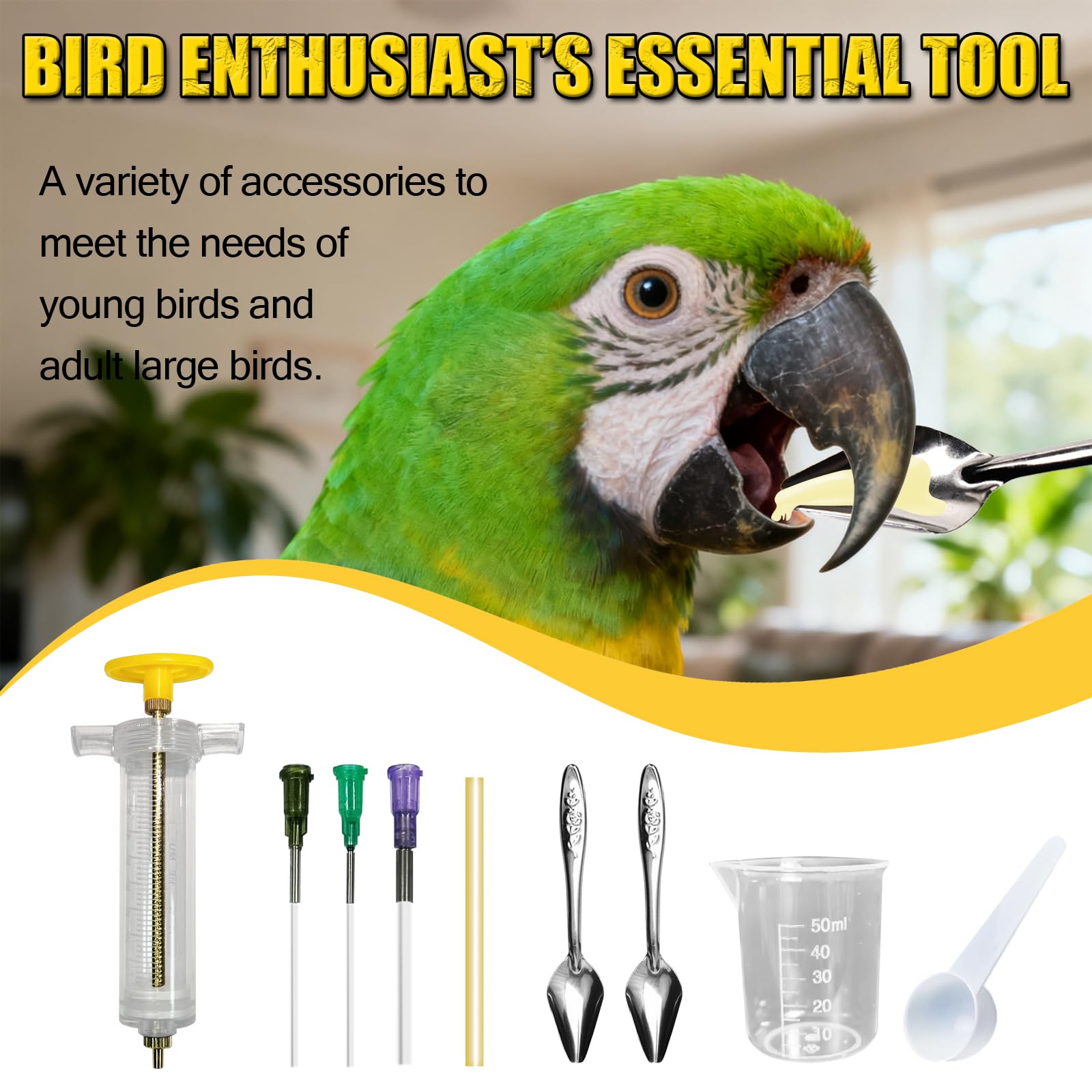 TOAINRSI set completo de alimentación de pajaros, herramientas incluidas