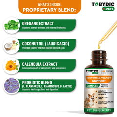 TOBYDIC Drops – orejas sanas y confort para perros.