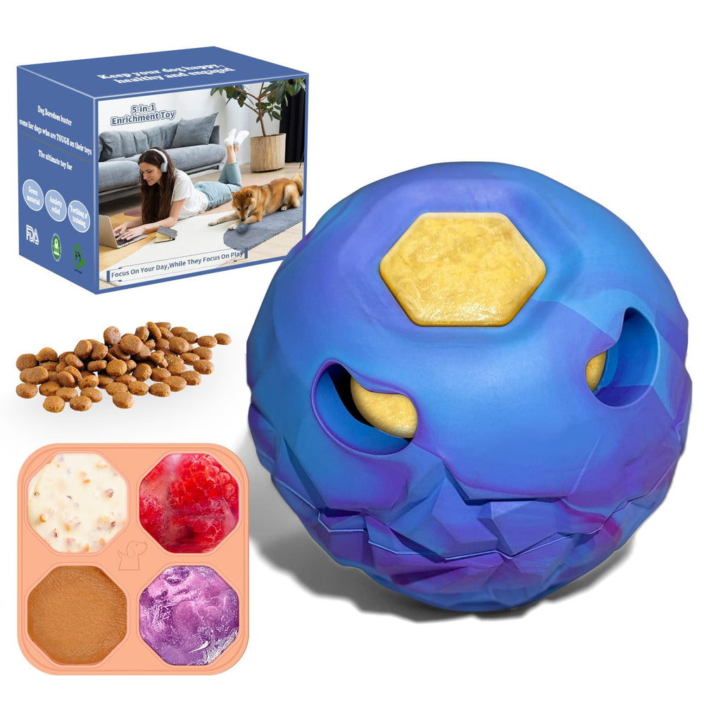 Tokwidget bola enriquecedora congelable para masticar y entretenimiento prolongado