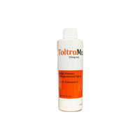 ToltraMax Toltrazuril 2.5% en botella de 240 ml para caballos, perros y gatos.