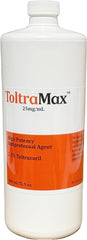 ToltraMax Toltrazuril: botella de suspensión para administración oral en caballos, perros y gatos.
