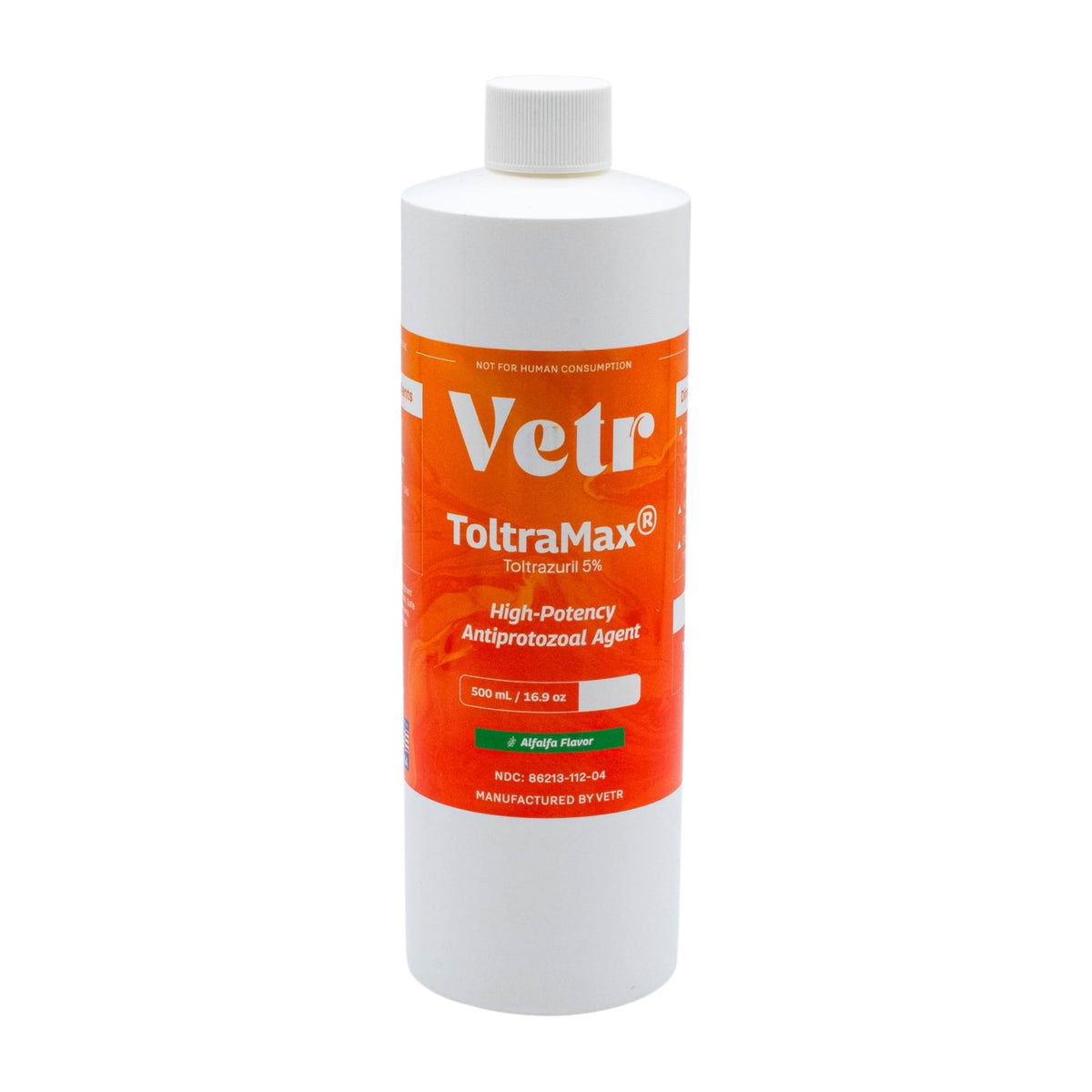 ToltraMax Toltrazuril 5.0% para caballos, perros y gatos, fácil de usar.