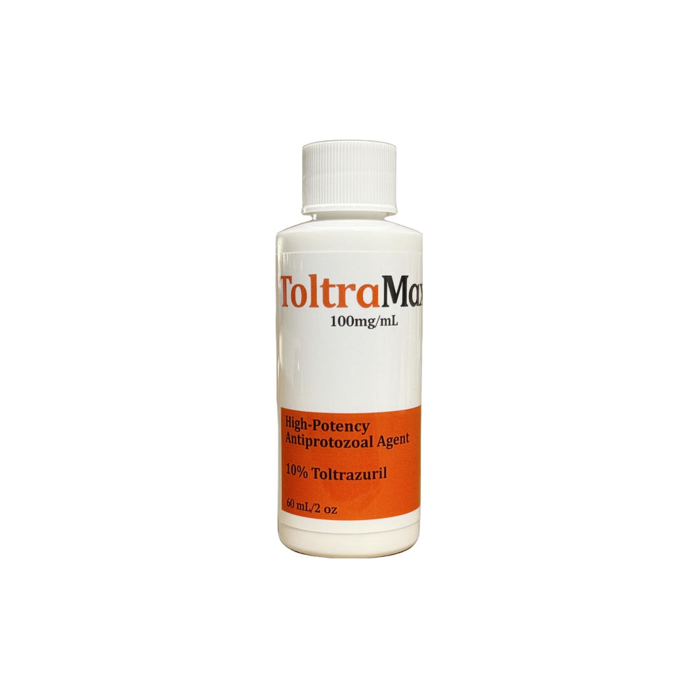 ToltraMax Toltrazuril envase-60ml para administración precisa.