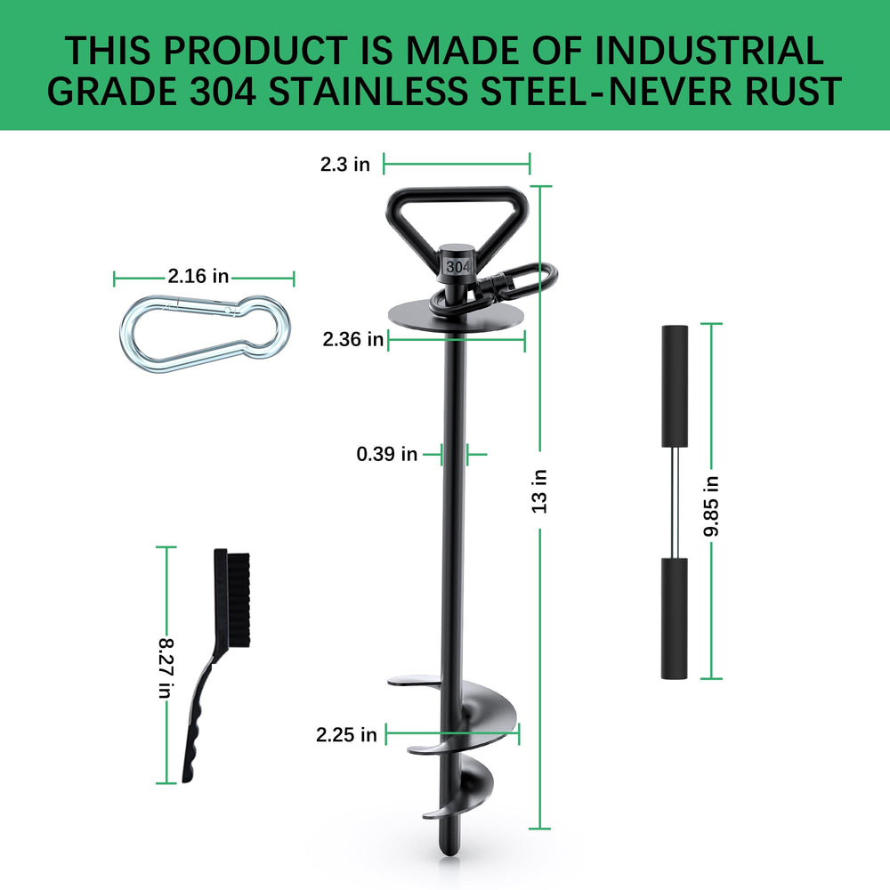 TOMBABY conjunto de accesorios incluye mosquetón y cable de acero.