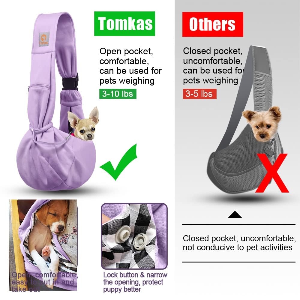Tomkas bolso morado claro, diseño elegante para salidas cotidianas.
