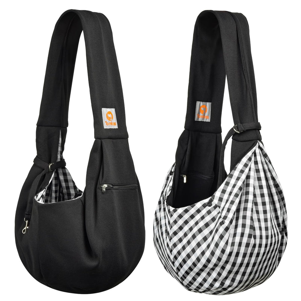 Acabados en negro del portador de perro TOMKAS