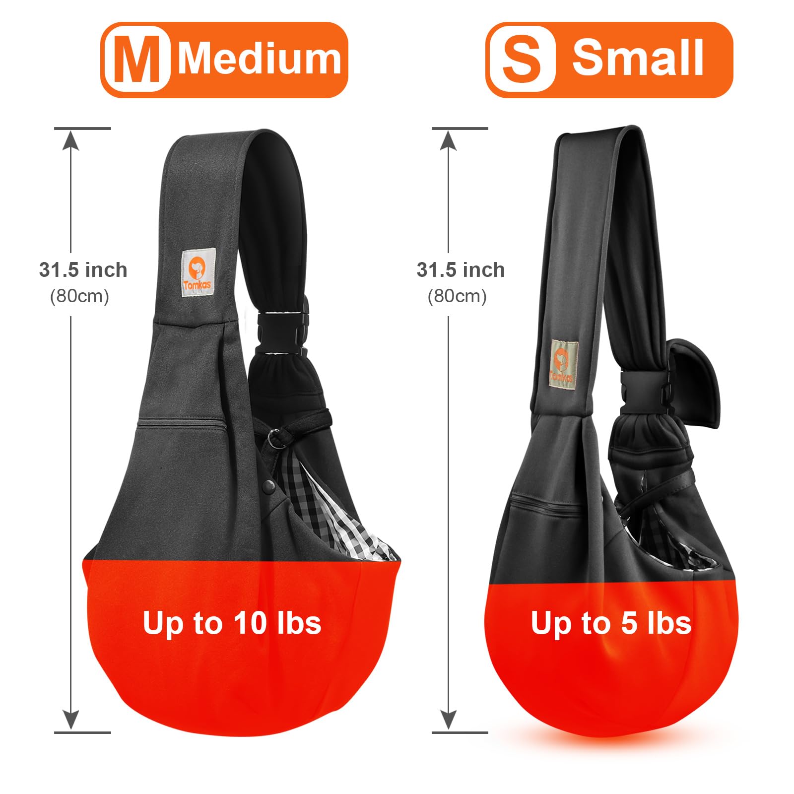 Tomkas Sling materiales duraderos para uso diario y aventuras