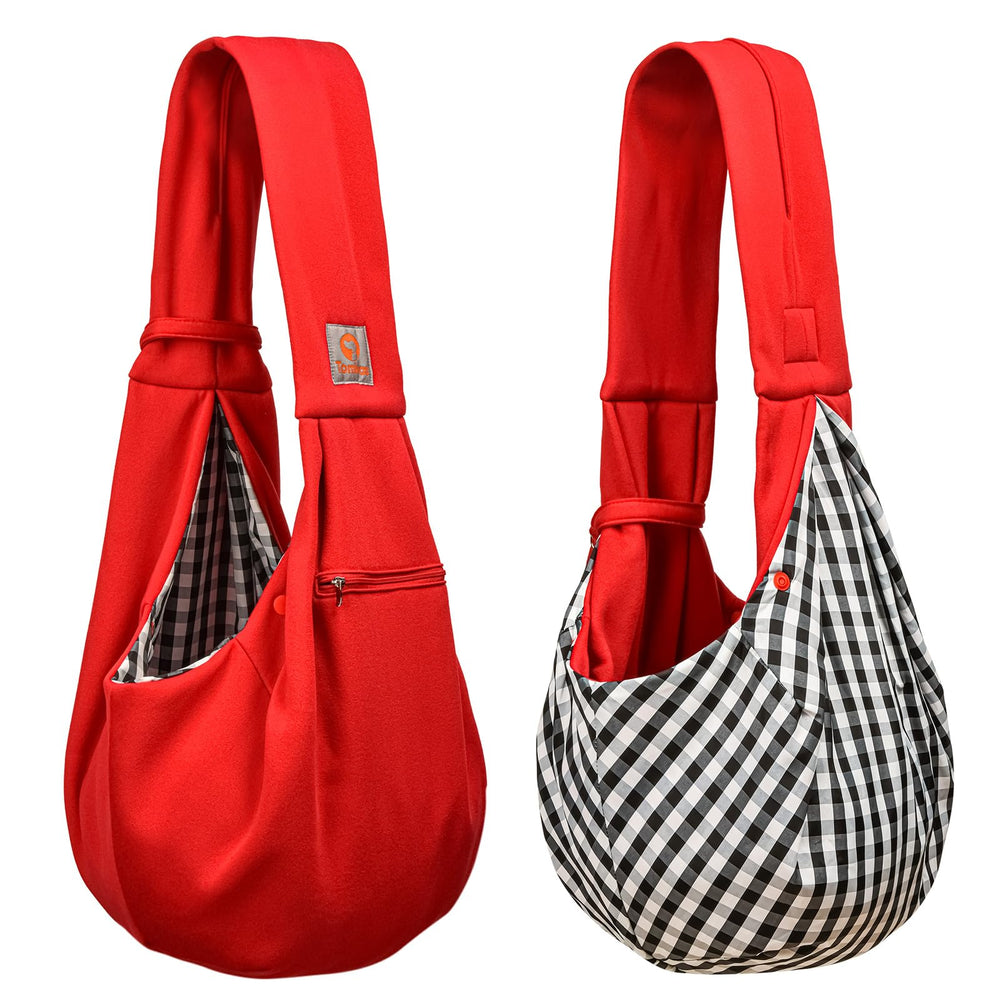 Interior suave del TOMKAS sling, confort para la mascota