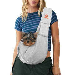 Tomkas portador para perro pequeño, vista general del diseño cómodo y seguro