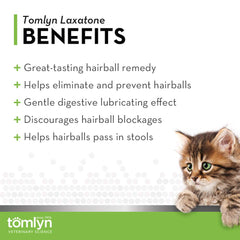 Tomlyn Laxatone gel, aplicación fácil en nariz o patas para lamido