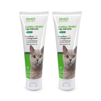 Tomlyn Laxatone pack de dos envases con sabor atún para gatos.