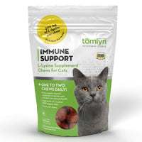 Tomlyn lisina para gatos, caja de 30 unidades, apoyo diario para un sistema inmune.