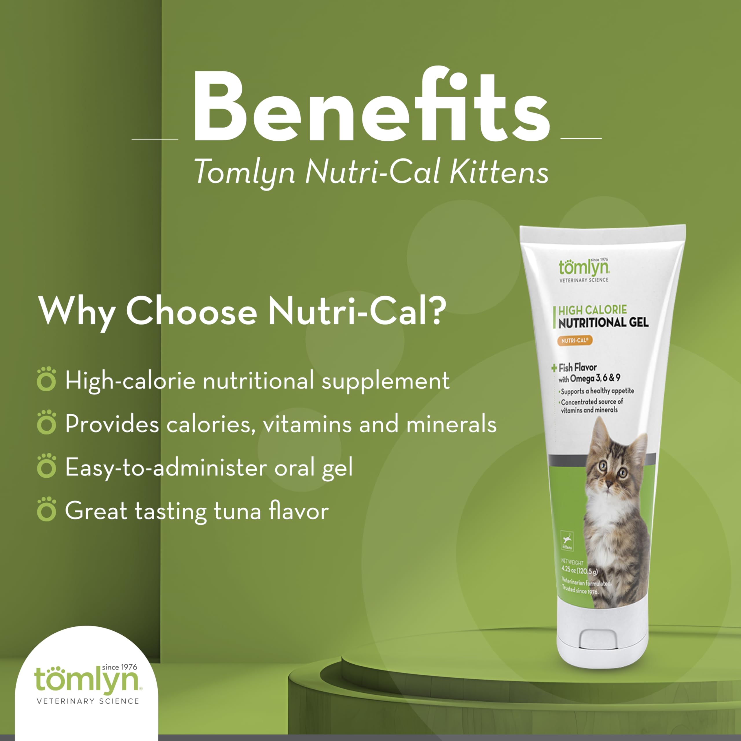 Aplicación con cucharita de Tomlyn Nutri-Cal; facilita administrar el gel