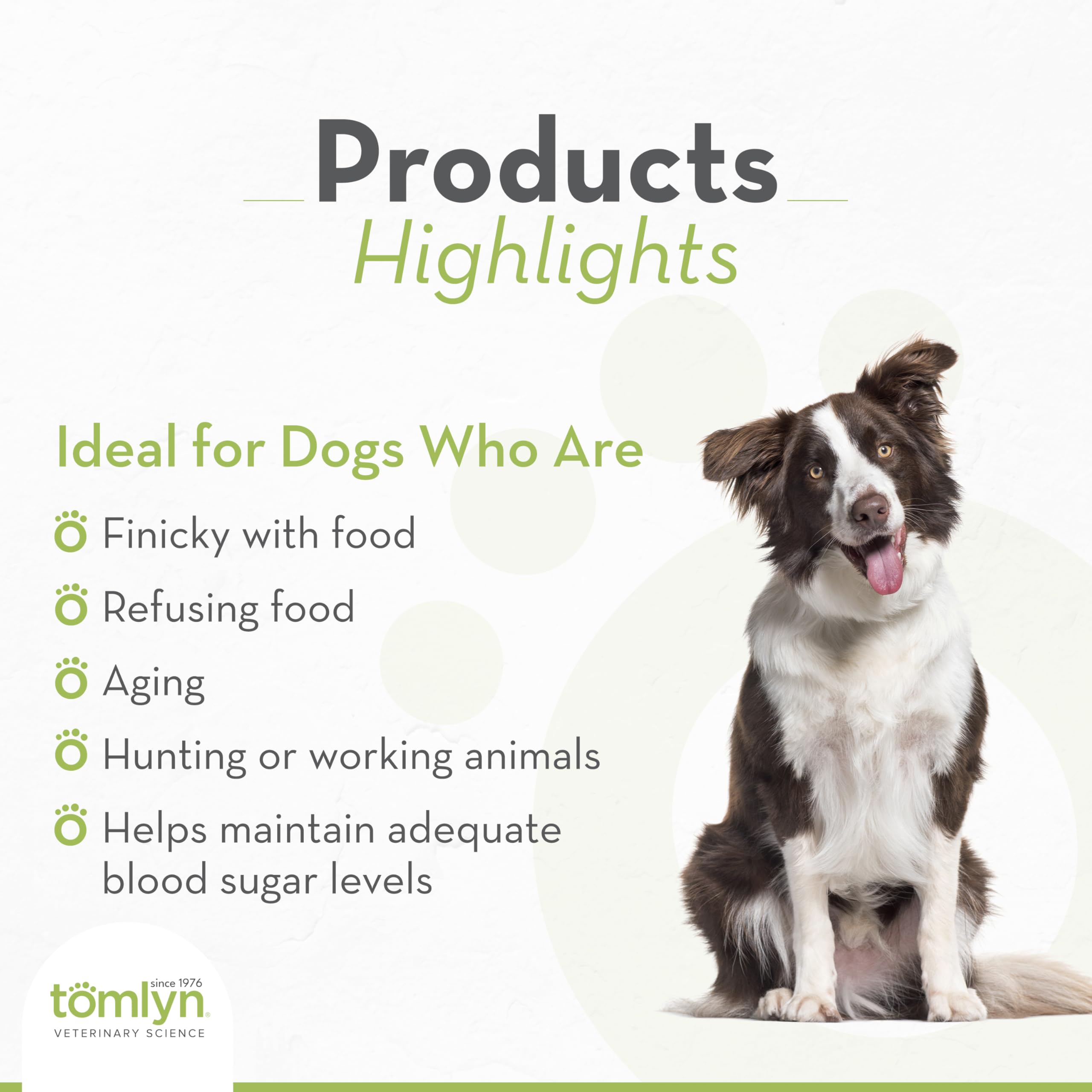 Tomlyn Nutri-Cal gel dosis diaria, complemento calórico para perros con energía