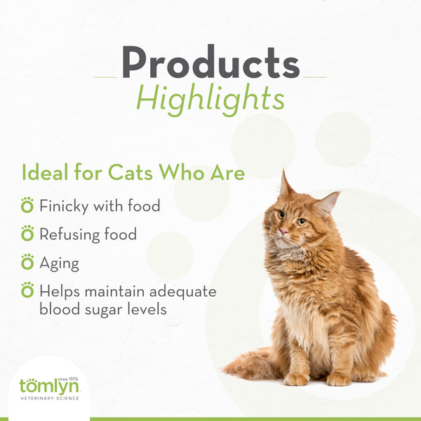 Tomlyn Nutri-Cal gel para gatos, uso sencillo para alimentar diariamente.