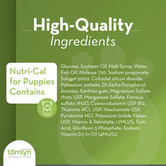 Tomlyn Nutri-Cal omega-3-6-9 para cachorros cuida piel y pelaje