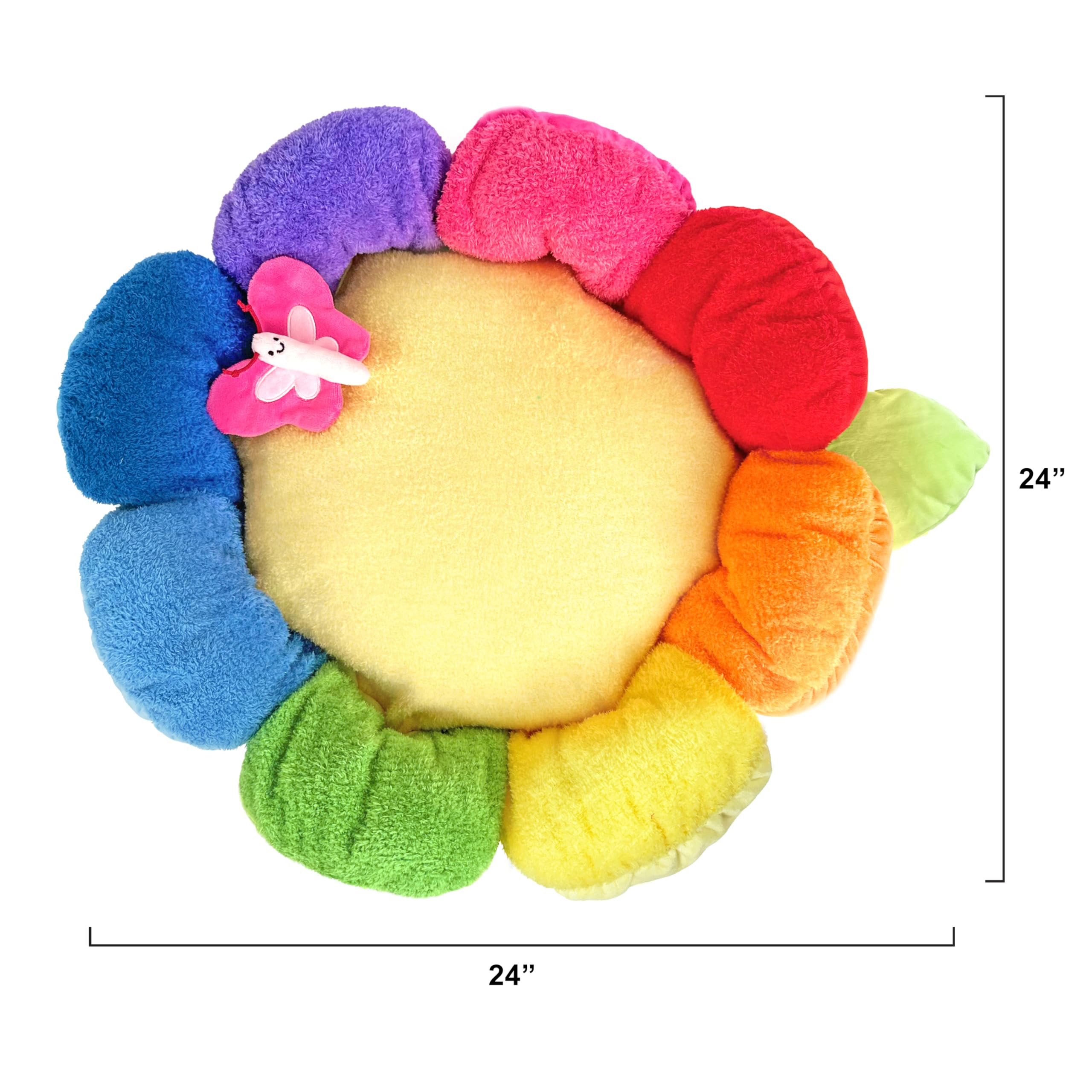 TONBO mariposa crinkly estimula juego y exploracion del cachorro