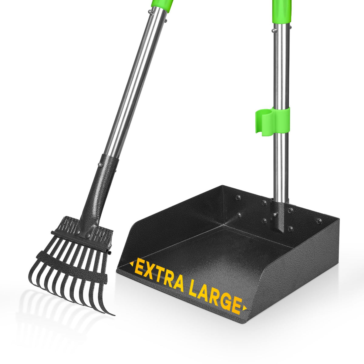 TOOGE: bandeja amplia 9x9.5 pulgadas para recoger más residuos por pasada.