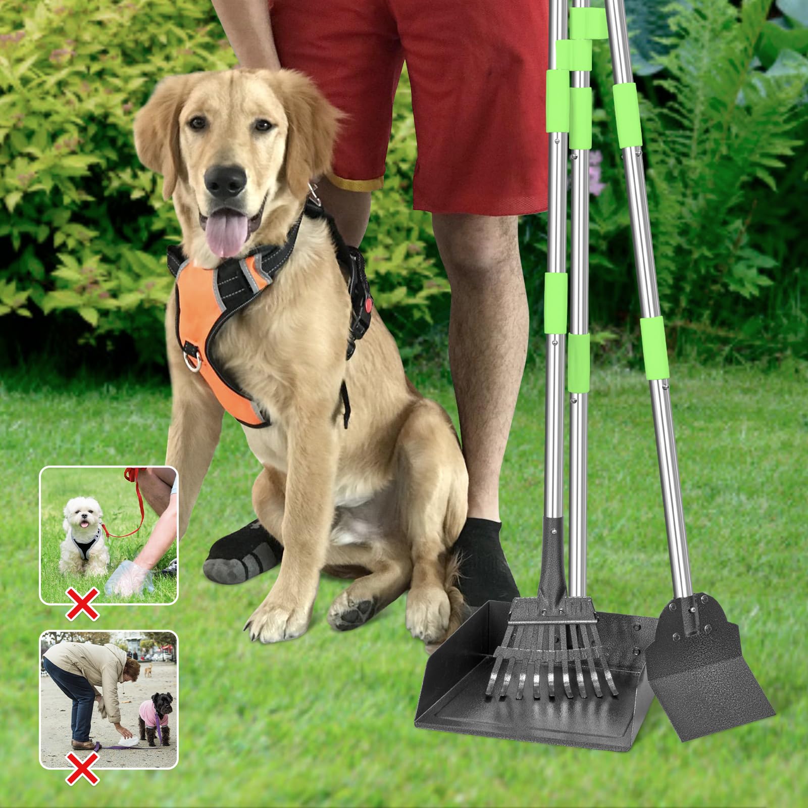 TOOGE diseño ergonómico para todo tipo de perros, con agarre cómodo.