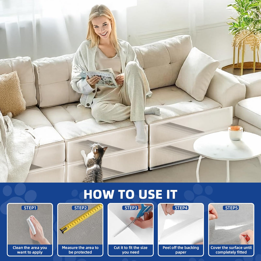 TOOSOFt cobertura amplia para sofás, camas y puertas.