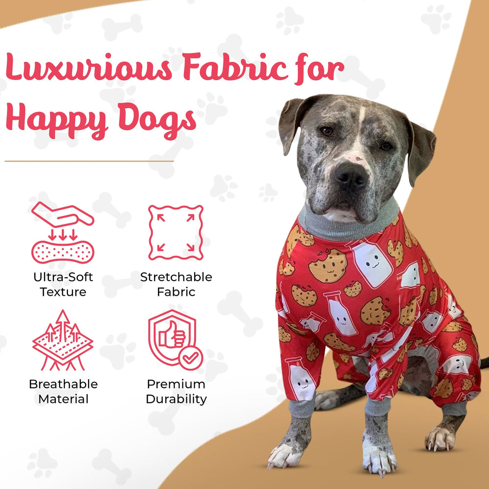 Tooth & Honey Pijama Pitbull, cierre elástico facilita vestir