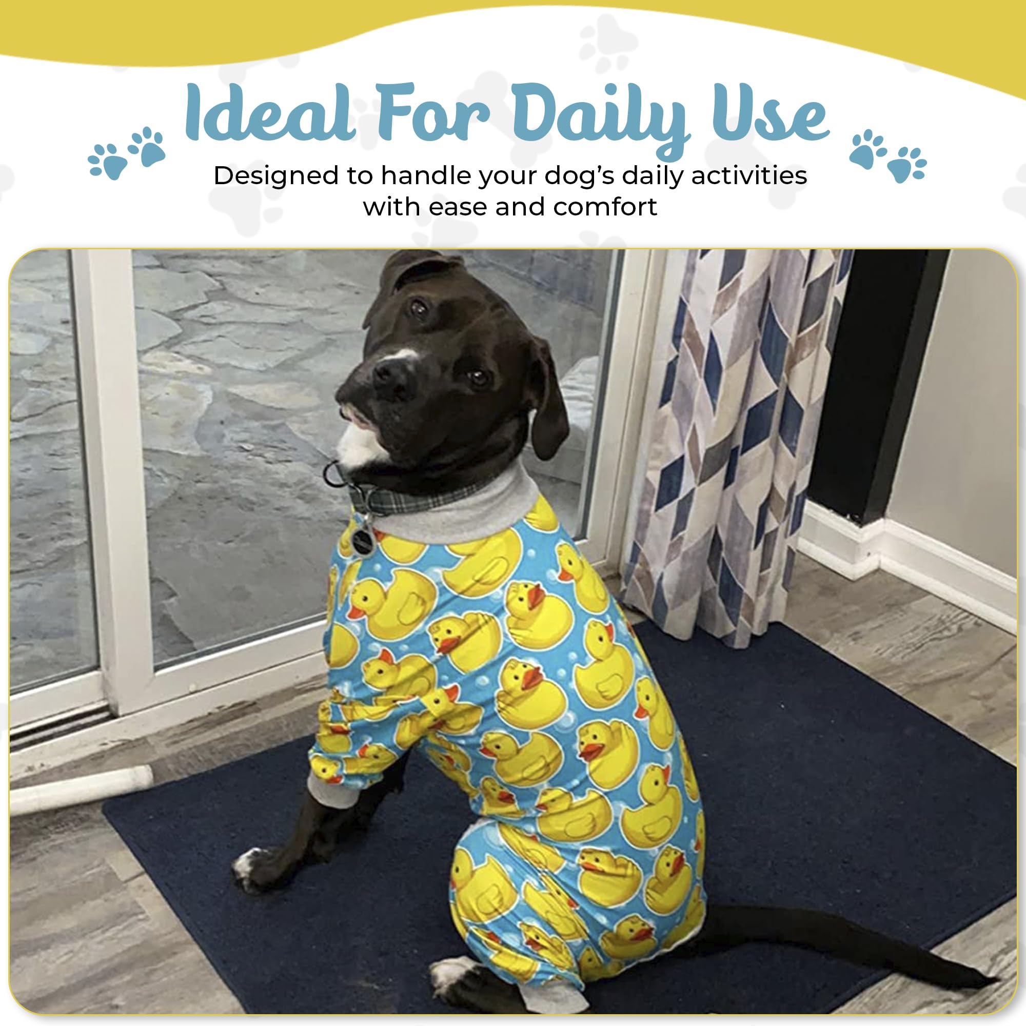Tooth & Honey Pit Bull Pajamas talla amplia: ajuste cómodo para pecho ancho