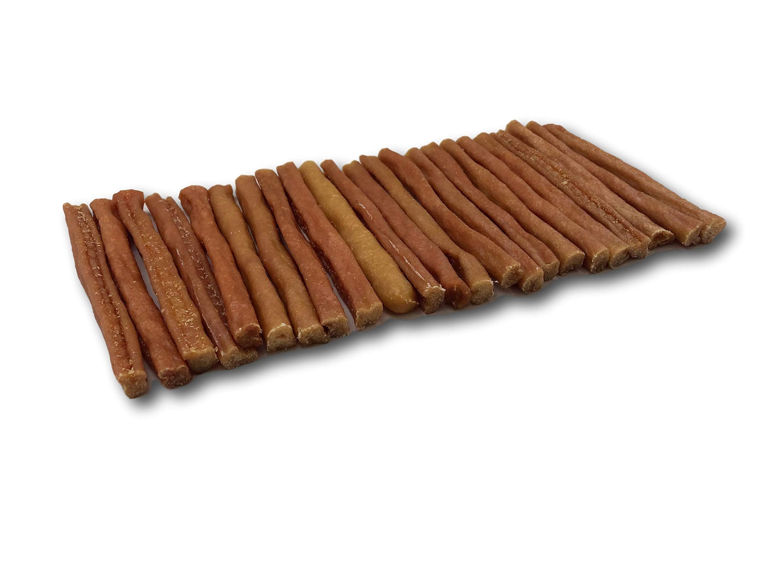 Top Dog Chews Tendón de Pavo Redondo Suave, adecuados para perros de distintos tamaños.
