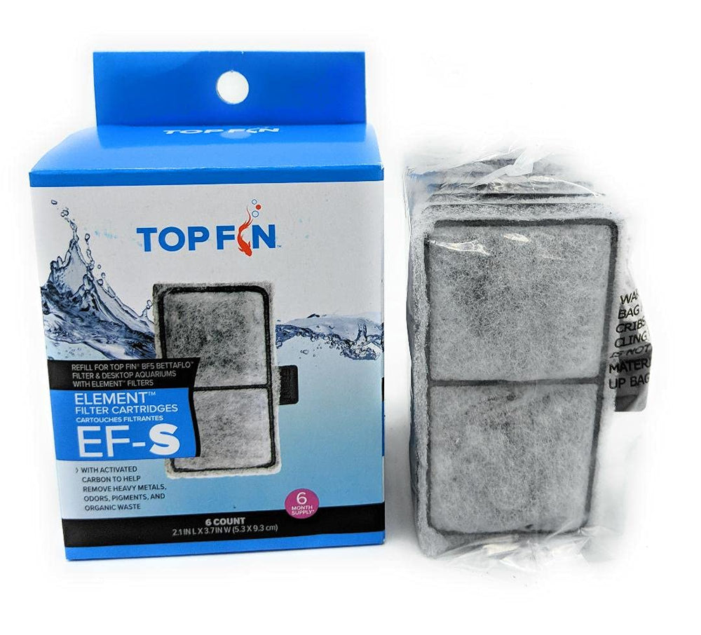 Top Fin EF-S detalle de diseño que facilita una filtración estable