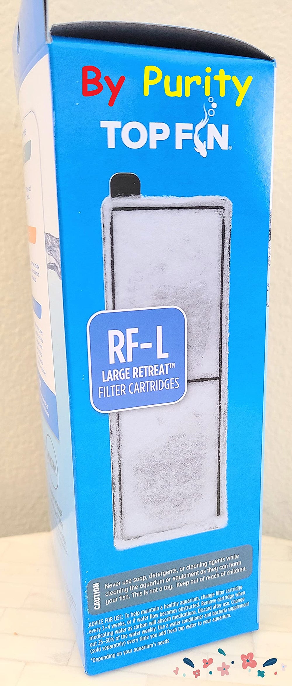 Detalle de filtración que captura partículas pequeñas en el agua.