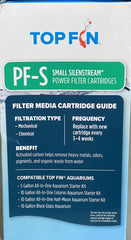 Top Fin Silenstream PF-S: paquete de 6 cartuchos para mayor conveniencia.