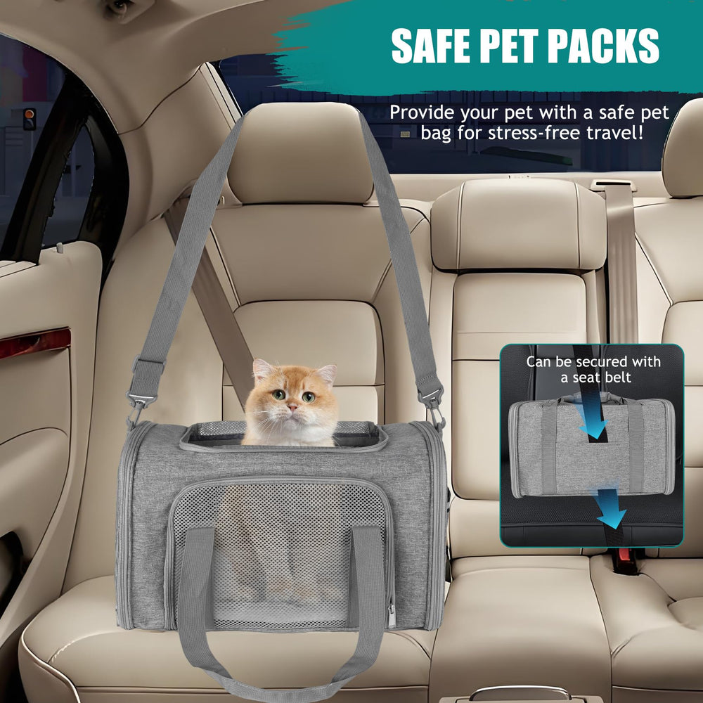 Top Tasta carrier mascotas, almohadilla removible incluida.