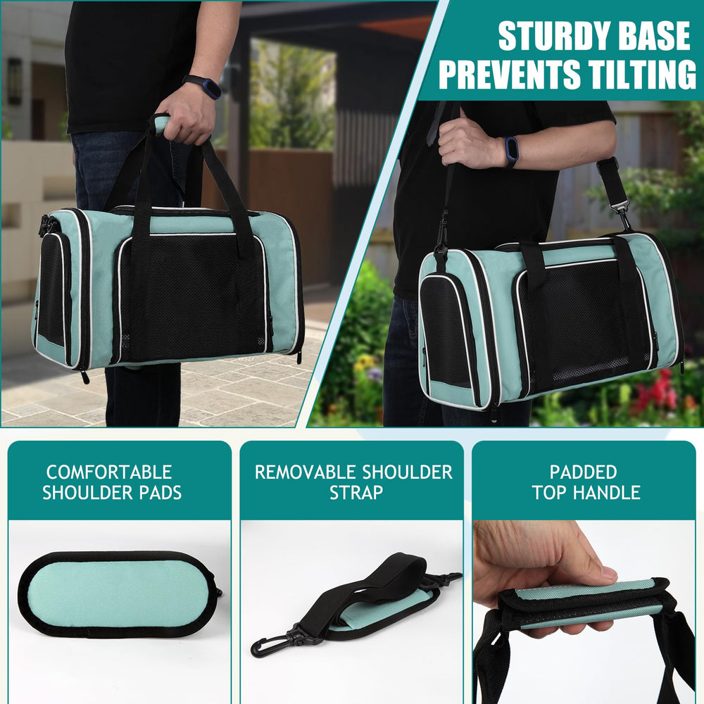 Top tasta transportín disponible en mediano y grande para mascotas