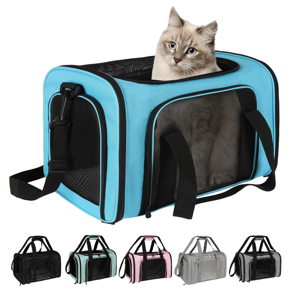 Top Tasta diseño azul, ligero y plegable para viajes frecuentes.