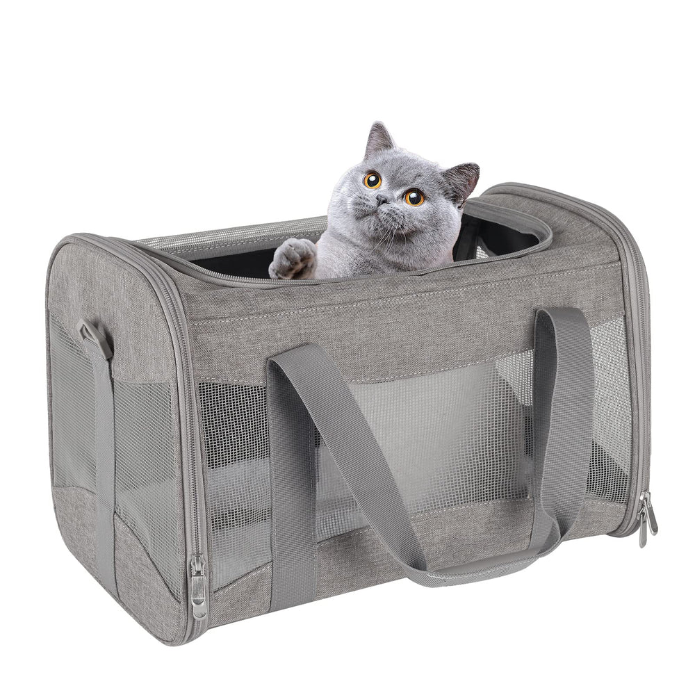 Top Tasta porta-gato-aire, transportín apto para avión para mascotas pequeñas.