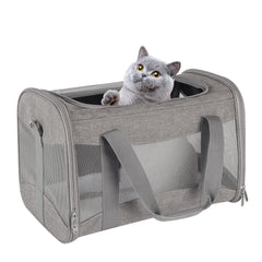 Top Tasta porta-gato-aire, transportín apto para avión para mascotas pequeñas.