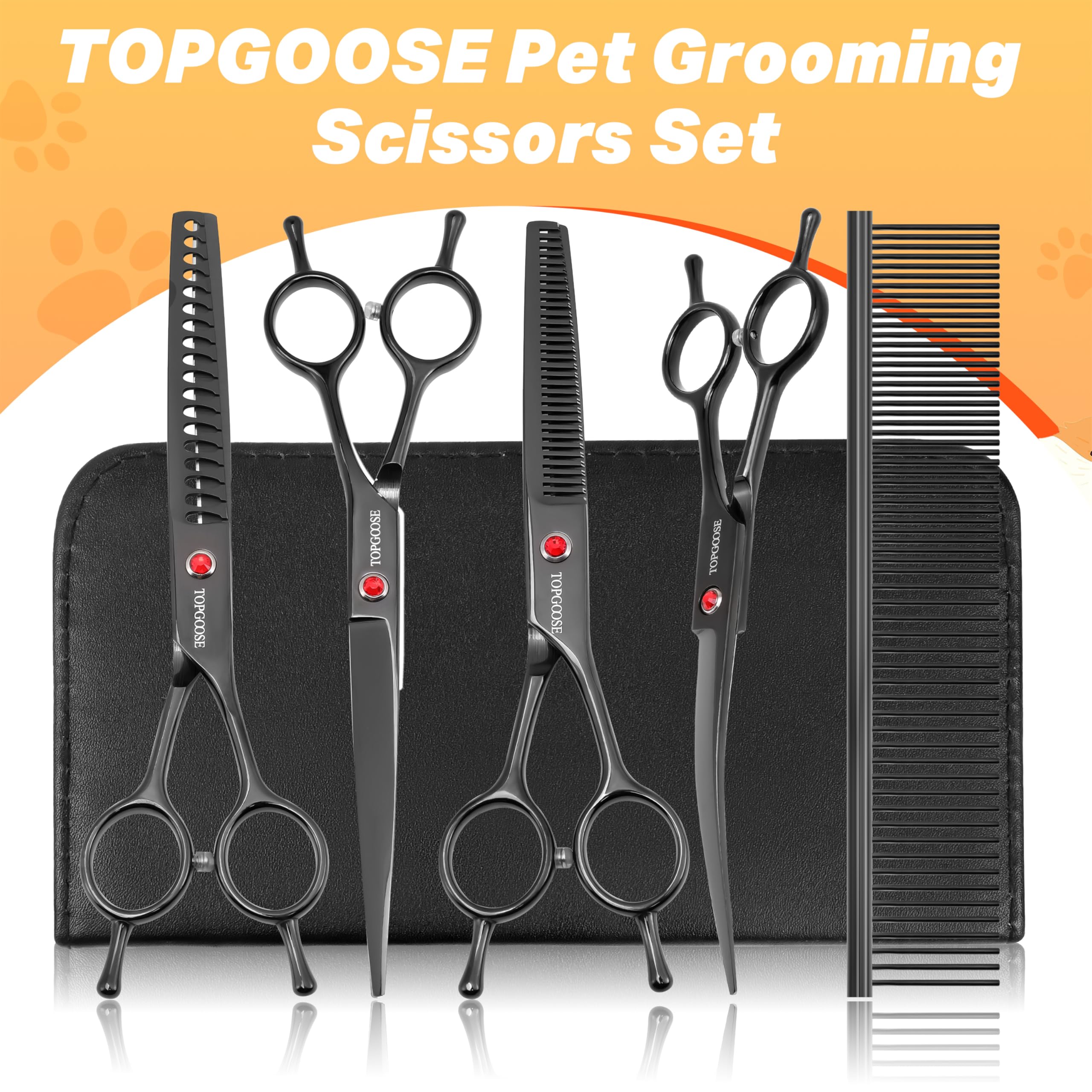 TOPGOOSE mango ergonómico, agarre antideslizante y seguro.