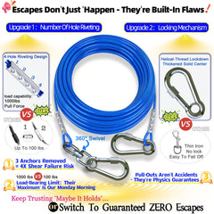 TopKnot cable de 20 pies para libertad de movimiento