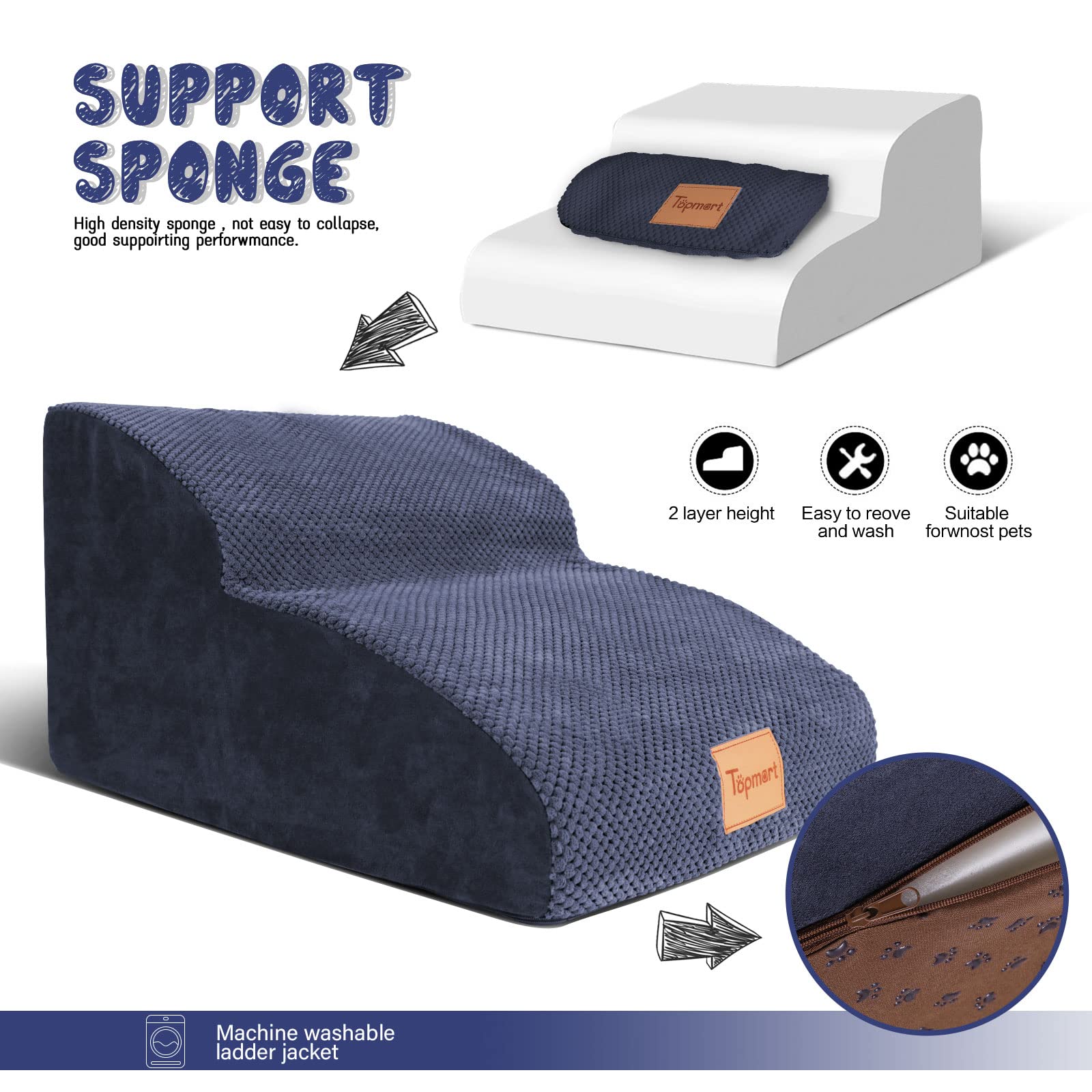 Topmart funda impermeable mantiene la espuma limpia y protegida